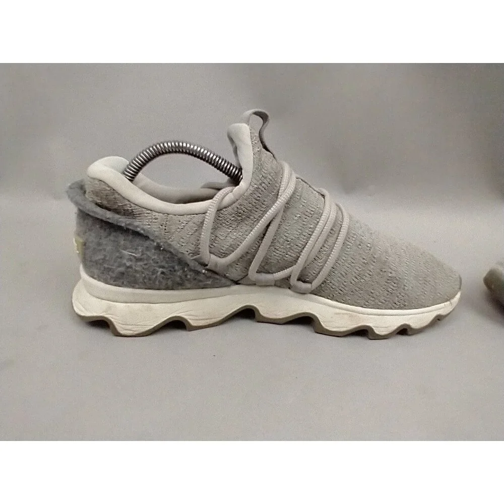 Sorel Shoes Womens 9 Kinetic Lace Running Sneakers Gray Lace‎ Up Low NL3227-081